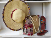 Ankara Bag + Maasai Sandals Beach Set